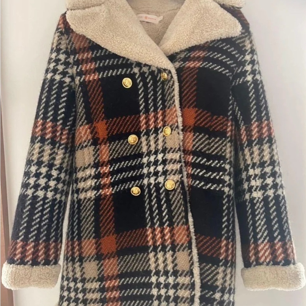 Tory Burch Moldova Sherpa Jacket